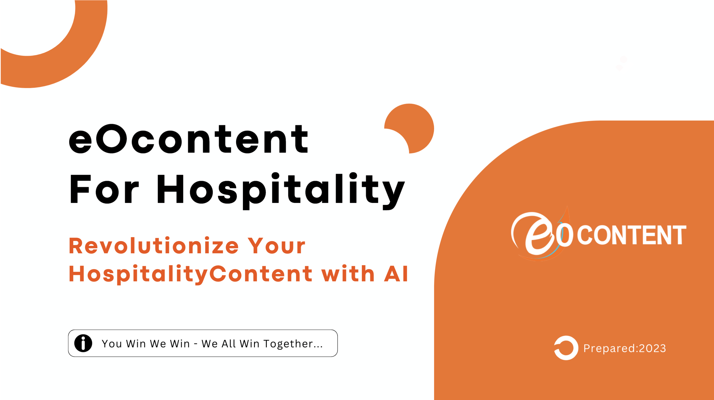 eOcontent for Hospitality